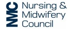 NMC: Nursing & Midwifery Council